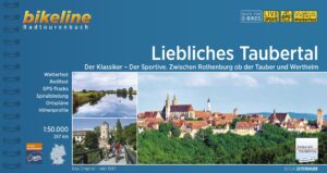 Bikeline Liebliches Taubertal | fietsgids 9783711100597  Esterbauer Bikeline  Fietsgidsen, Meerdaagse fietsvakanties Romantische Strasse, Schwaben