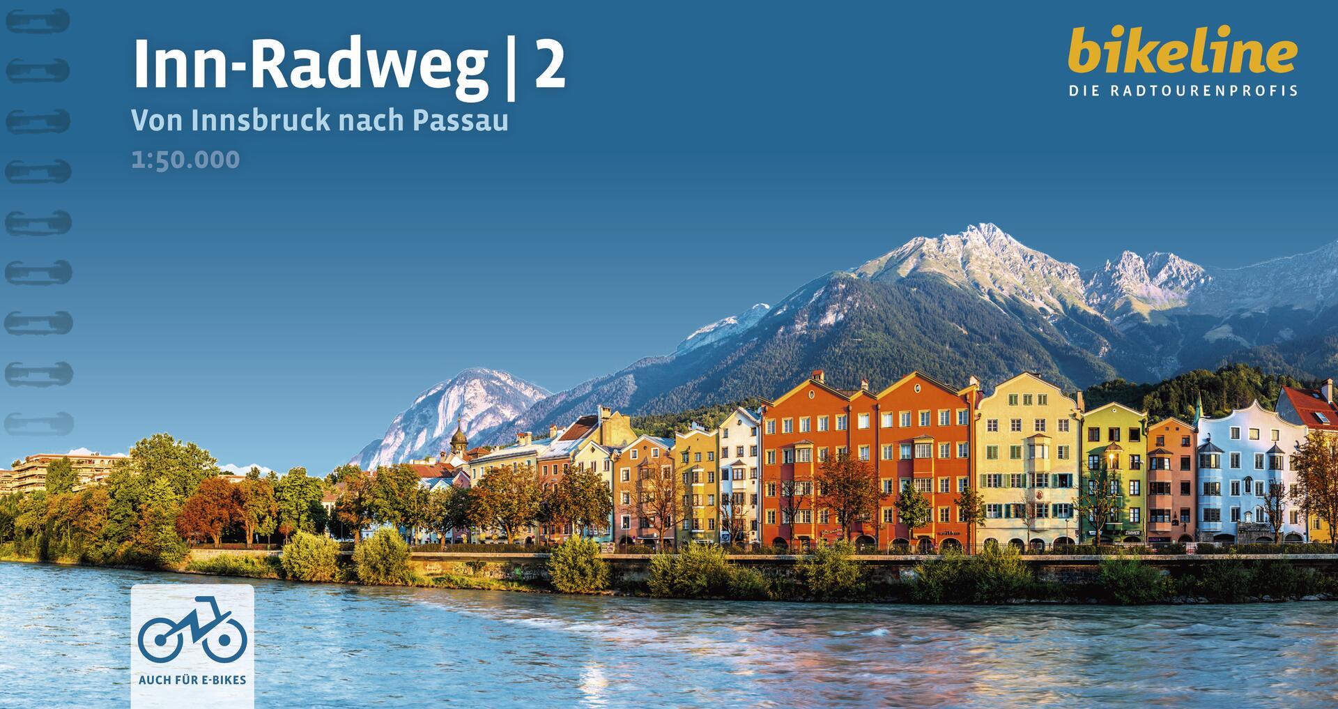 Bikeline Inn-Radweg 2 | fietsgids 9783711103062 Esterbauer Bikeline Fietsgidsen, Meerdaagse fietsvakanties Beieren, Tirol Bikeline Inn-Radweg 2 | fietsgids 9783711103062 Esterbauer Bikeline Fietsgidsen, Meerdaagse fietsvakanties Beieren, Tirol