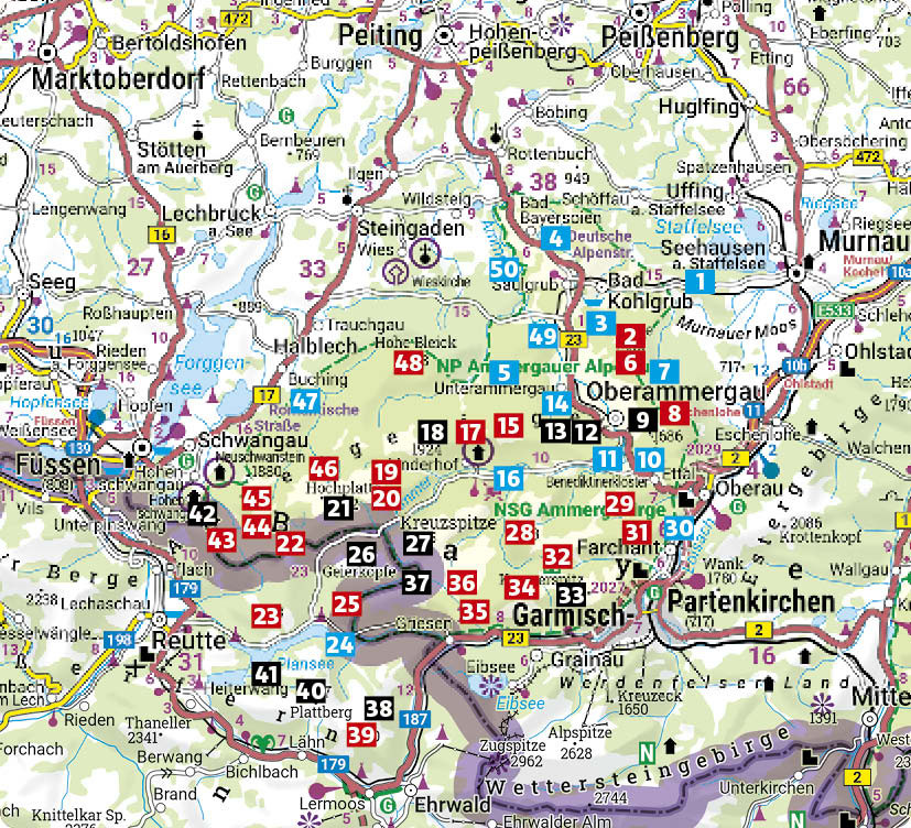 wandelgids Ammergauer Alpen Rother Wanderführer 9783763315284 Bergverlag Rother RWG Wandelgidsen Zuid-Duitsland wandelgids Ammergauer Alpen Rother Wanderführer 9783763315284 Bergverlag Rother RWG Wandelgidsen Zuid-Duitsland
