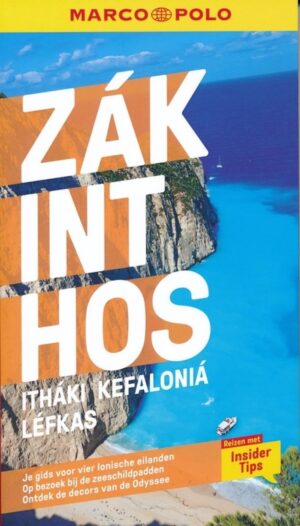 Marco Polo reisgids Zakinthos, Ithaki, Kefallonia, Lefkas 9783829742368  Marco Polo NL   Reisgidsen Zakynthos