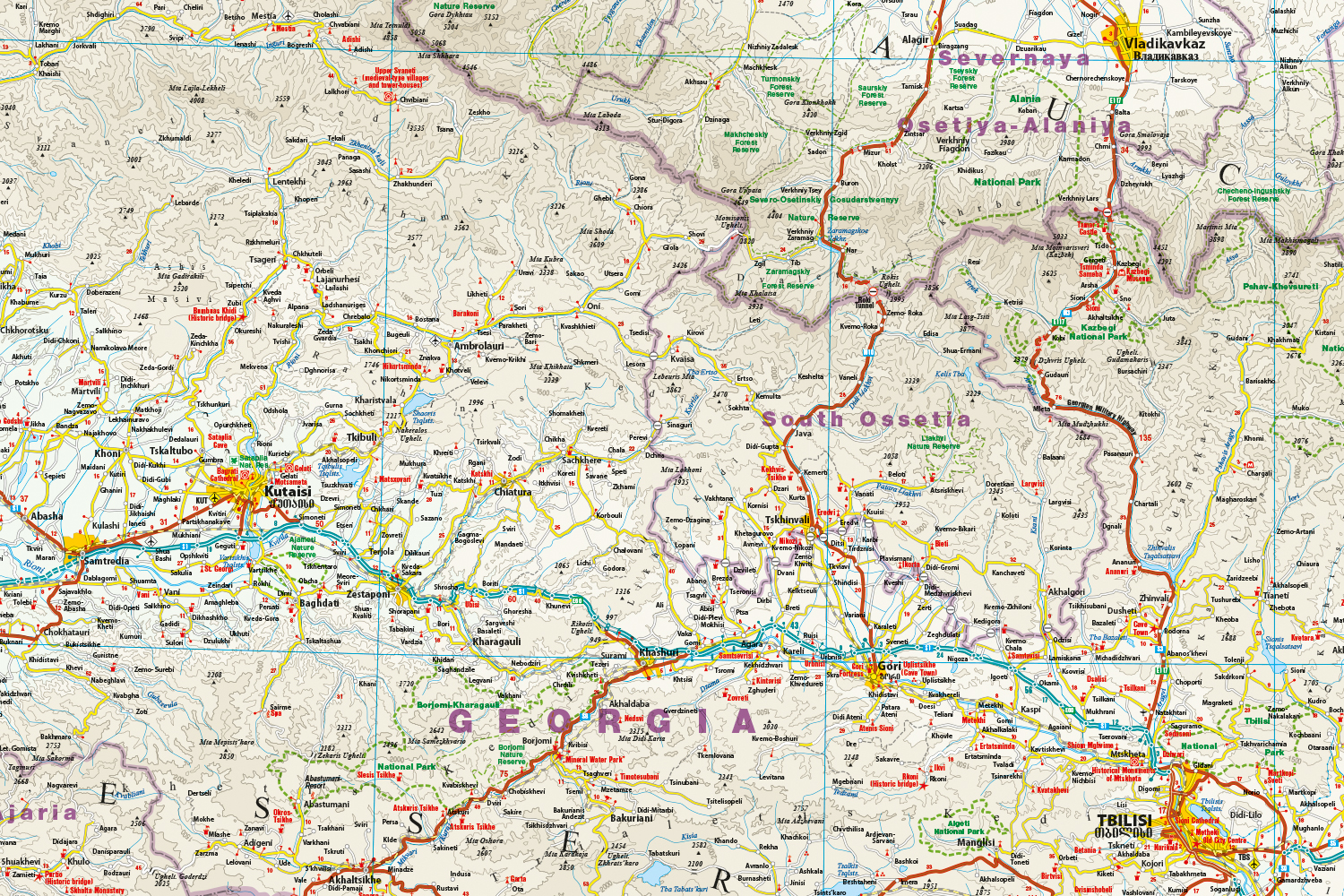 Kaukasus landkaart, wegenkaart 1:650.000 9783831775330 Reise Know-How Verlag WMP, World Mapping Project Landkaarten en wegenkaarten Kaukasus Kaukasus landkaart, wegenkaart 1:650.000 9783831775330 Reise Know-How Verlag WMP, World Mapping Project Landkaarten en wegenkaarten Kaukasus