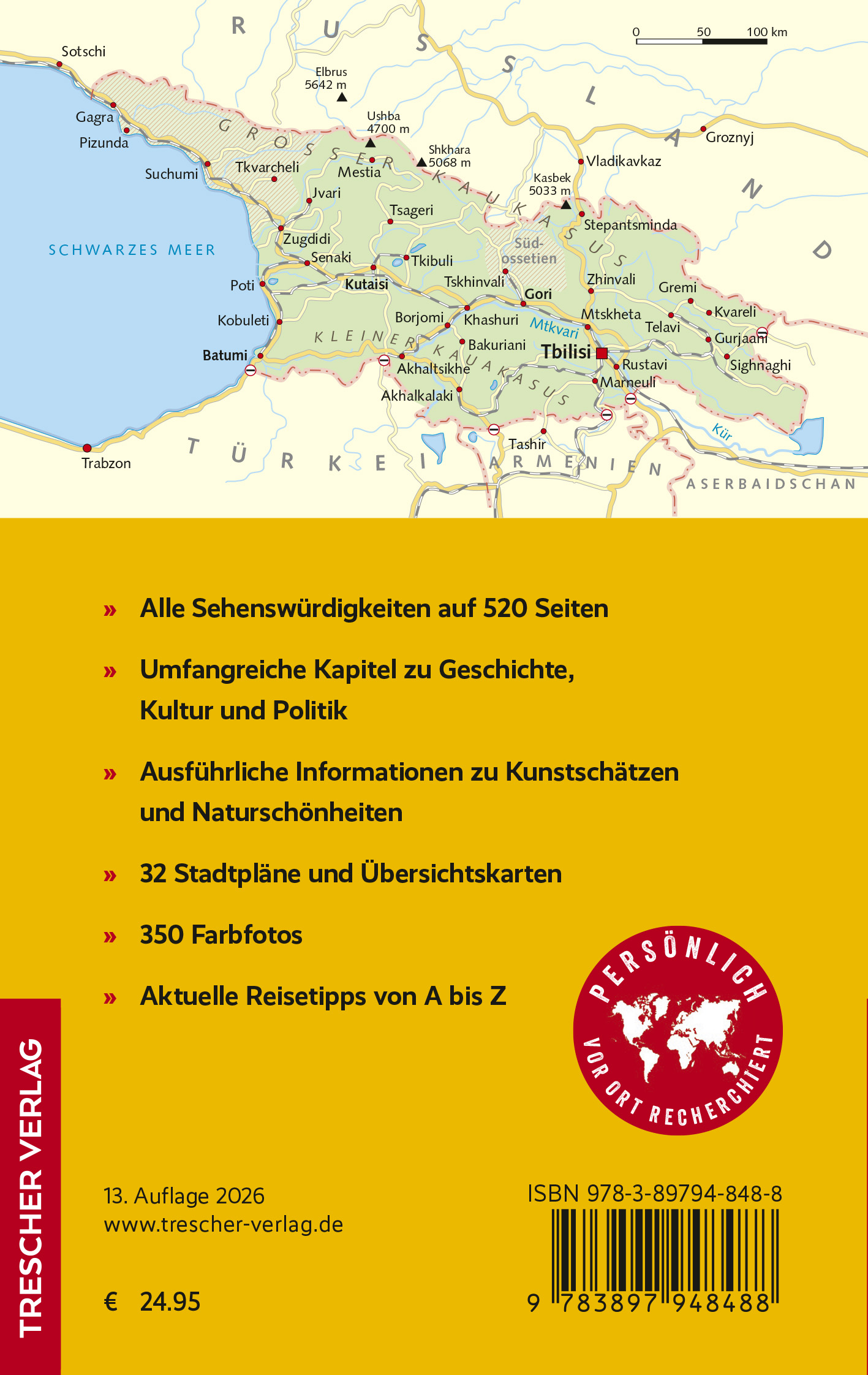 Georgien | reisgids 9783897948488 Trescher Verlag Reisgidsen Georgië Georgien | reisgids 9783897948488 Trescher Verlag Reisgidsen Georgië