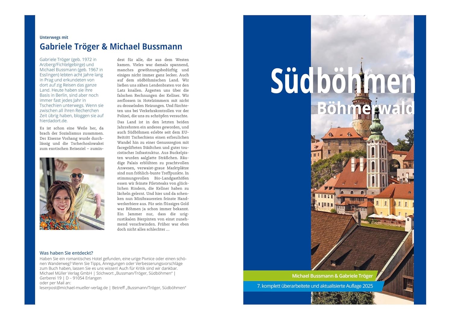 Südböhmen | reisgids Zuid-Bohemen (Tsjechië) 9783966854405 Michael Müller Verlag Reisgidsen Boheemse Woud, Zuidwest-Tsjechië Südböhmen | reisgids Zuid-Bohemen (Tsjechië) 9783966854405 Michael Müller Verlag Reisgidsen Boheemse Woud, Zuidwest-Tsjechië