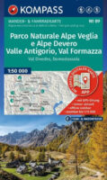 Kompass wandelkaart KP-89  Parco Naturale Alpe Veglia 9783991541707  Kompass Wandelkaarten Kompass Italië / Piemonte  Wandelkaarten Turijn, Piemonte