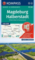 Kompass wandelkaart KP-465 Magdeburg, Halberstadt, Mittel-Elbe, Harzvorland 1:50.000 9783991545736  Kompass Wandelkaarten Kompass Brandenburg / S.Anhalt  Wandelkaarten Brandenburg & Sachsen-Anhalt