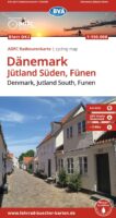 ADFC-DK2 Zuid-Jutland & Funen (Fyn) | fietskaart 1:150.000 9783991545804  ADFC / BVA Radtourenkarten 1:150.000  Fietskaarten Fyn en de eilanden, Jutland