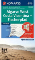 KP-258 Algarve West, Costa Vincentina - Fischerpfad | wandelkaart 1:55.000 9783991545958  Kompass   Wandelgidsen Zuid-Portugal, Algarve