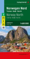 FBN3 Noorwegen Noord | autokaart, wegenkaart 1:400.000 9783991546023  Freytag & Berndt FBN Veikart  Landkaarten en wegenkaarten Lofoten en Vesterålen, Noors Lapland