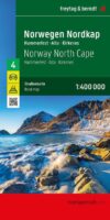 FBN4  Noorwegen Noordkaapregio | autokaart, wegenkaart 1:400.000 9783991546030  Freytag & Berndt FBN Veikart  Landkaarten en wegenkaarten Noors Lapland