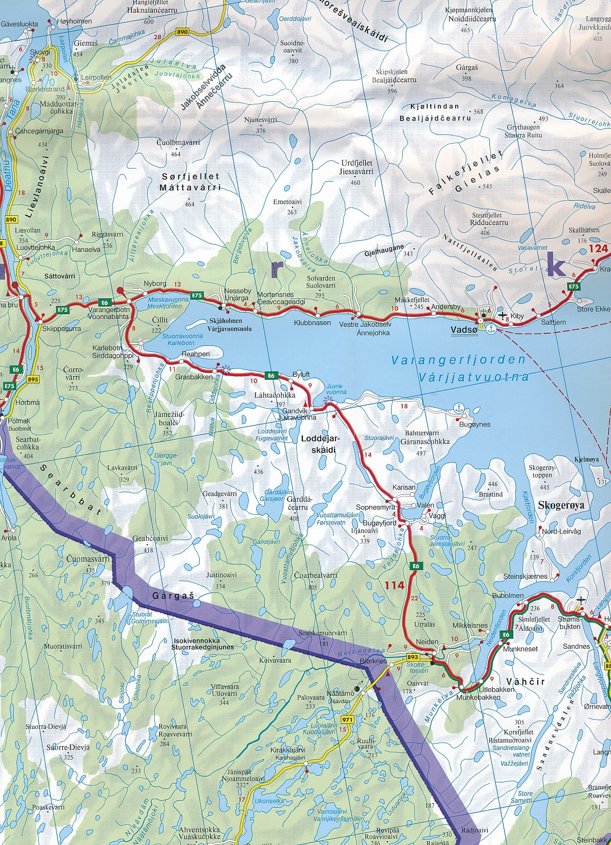 FBN4 Noorwegen Noordkaapregio | autokaart, wegenkaart 1:400.000 9783991546030 Freytag & Berndt FBN Veikart Landkaarten en wegenkaarten Noors Lapland FBN4 Noorwegen Noordkaapregio | autokaart, wegenkaart 1:400.000 9783991546030 Freytag & Berndt FBN Veikart Landkaarten en wegenkaarten Noors Lapland
