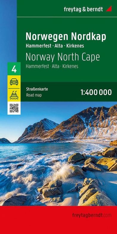 FBN4 Noorwegen Noordkaapregio | autokaart, wegenkaart 1:400.000 9783991546030 Freytag & Berndt FBN Veikart Landkaarten en wegenkaarten Noors Lapland FBN4 Noorwegen Noordkaapregio | autokaart, wegenkaart 1:400.000 9783991546030 Freytag & Berndt FBN Veikart Landkaarten en wegenkaarten Noors Lapland