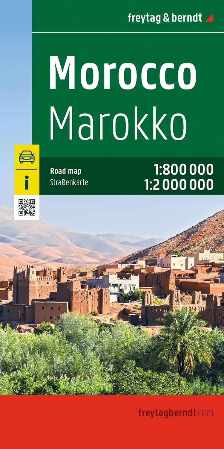 Marokko | Autokaart , Wegenkaart 1:800.000 / 1:2.000.000 9783991546603 Freytag & Berndt Zweden 1:250.000 Landkaarten en wegenkaarten Marokko Marokko | Autokaart , Wegenkaart 1:800.000 / 1:2.000.000 9783991546603 Freytag & Berndt Zweden 1:250.000 Landkaarten en wegenkaarten Marokko