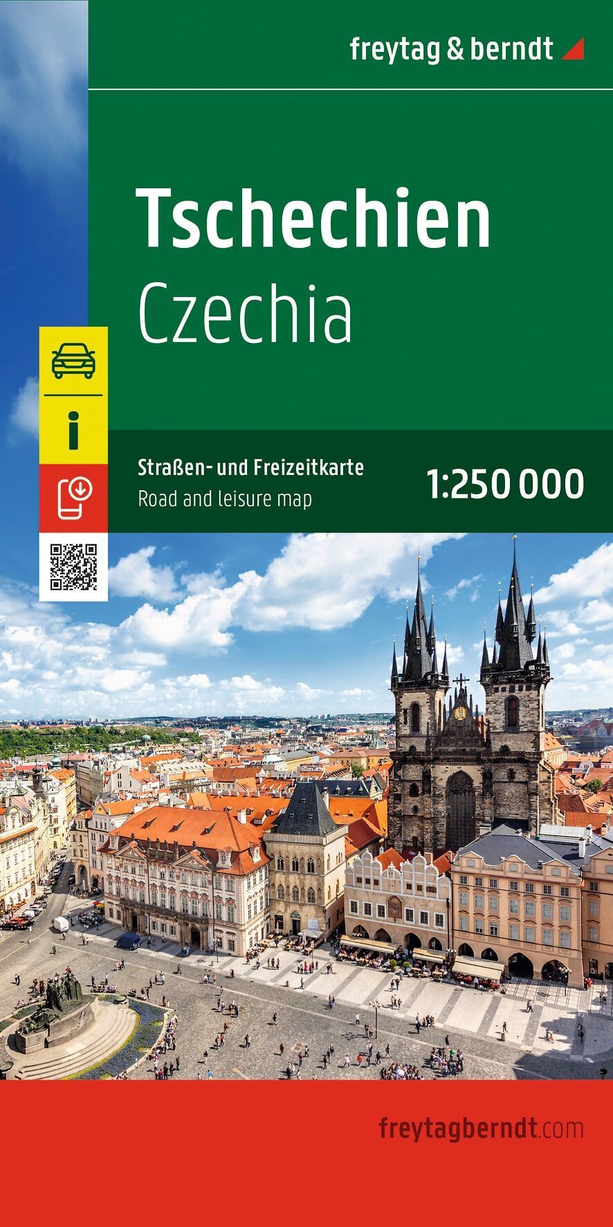 Tsjechie | autokaart, wegenkaart 1:250.000 9783991546610 Freytag & Berndt Landkaarten en wegenkaarten Tsjechië Tsjechie | autokaart, wegenkaart 1:250.000 9783991546610 Freytag & Berndt Landkaarten en wegenkaarten Tsjechië
