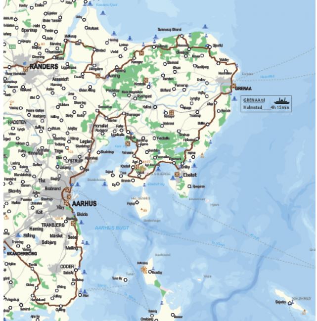 Denemarken toeristische kaart + Margrietenroute 1:500.000 9788779671836 Scanmaps fietskaarten Denemarken Fietskaarten Denemarken Denemarken toeristische kaart + Margrietenroute 1:500.000 9788779671836 Scanmaps fietskaarten Denemarken Fietskaarten Denemarken