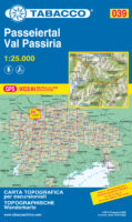 TAB-039  Val Passiria/ Passeiertal | Tabacco wandelkaart 9788883150395  Tabacco Tabacco 1:25.000  Wandelkaarten Zuid-Tirol, Dolomieten