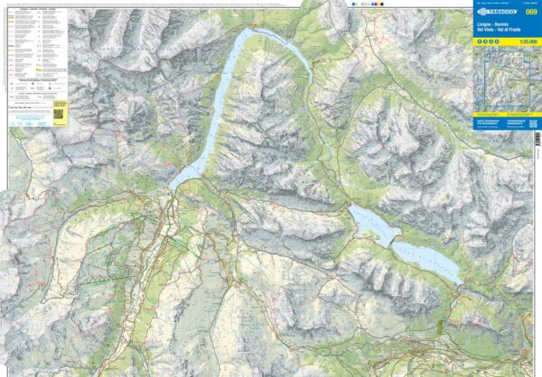 TAB-069 Livigno, Bormio | Tabacco wandelkaart 9788883152092 Tabacco Tabacco 1:25.000 Wandelkaarten Zuid-Tirol, Dolomieten TAB-069 Livigno, Bormio | Tabacco wandelkaart 9788883152092 Tabacco Tabacco 1:25.000 Wandelkaarten Zuid-Tirol, Dolomieten