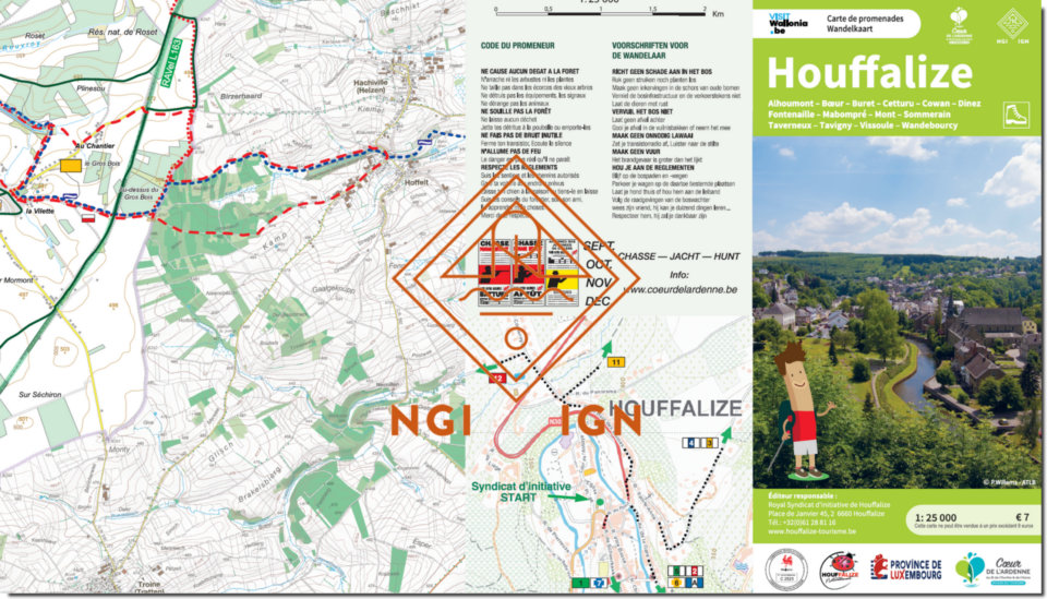 wandelkaart Houffalize 1:25.000 (091) 9789462358348 NGI / VVV NGI / VVV wandelkaarten Wandelkaarten Wallonië (Ardennen) wandelkaart Houffalize 1:25.000 (091) 9789462358348 NGI / VVV NGI / VVV wandelkaarten Wandelkaarten Wallonië (Ardennen)