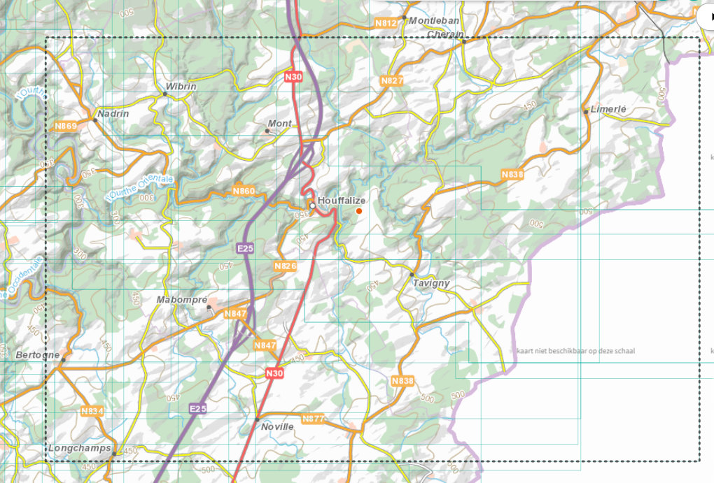 wandelkaart Houffalize 1:25.000 (091) 9789462358348 NGI / VVV NGI / VVV wandelkaarten Wandelkaarten Wallonië (Ardennen) wandelkaart Houffalize 1:25.000 (091) 9789462358348 NGI / VVV NGI / VVV wandelkaarten Wandelkaarten Wallonië (Ardennen)