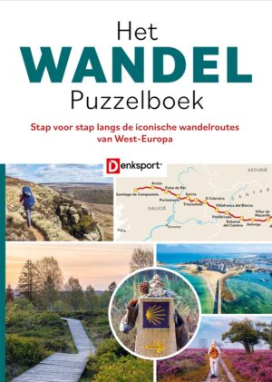 Het Wandelpuzzelboek: West-Europa 9789493482265 Peter Vroege Keesing   Landeninformatie Europa