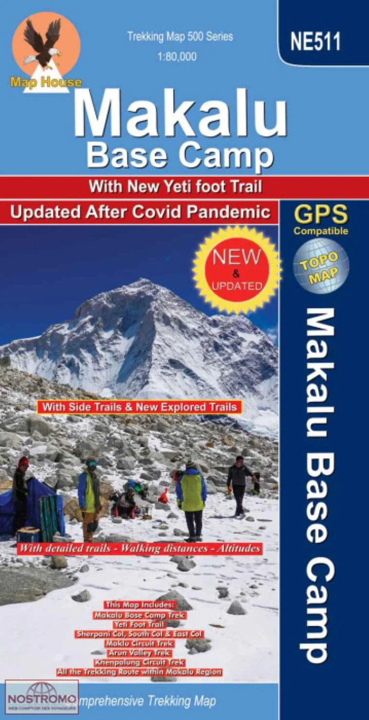 Khumbu trekking routes 1:125.000 (NE065) 9789937783088 Nepa Maps Wandelkaarten Nepal Wandelkaarten Nepal Khumbu trekking routes 1:125.000 (NE065) 9789937783088 Nepa Maps Wandelkaarten Nepal Wandelkaarten Nepal