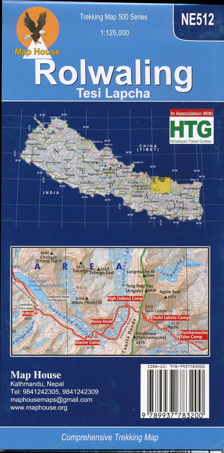 Rolwaling, Gaurishankar, Tesi Lapcha 1:125.000 (NE512) 9789937783200 Nepa Maps Wandelkaarten Nepal Geen categorie Rolwaling, Gaurishankar, Tesi Lapcha 1:125.000 (NE512) 9789937783200 Nepa Maps Wandelkaarten Nepal Geen categorie