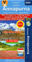Around Annapurna 1:100.000 (NA504) 9789937783354  Nepa Maps Wandelkaarten Nepal  Wandelkaarten Nepal