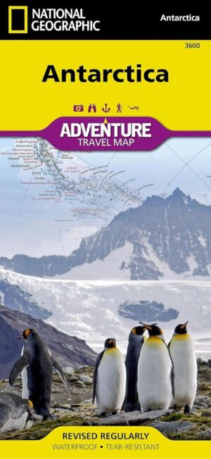 Adventure Antarctica 9781566959360  National Geographic Adventure Map  Geen categorie 