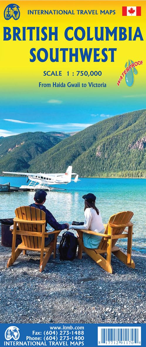 ITM British Columbia Southwest 1:750.000 9781771291170 International Travel Maps Landkaarten en wegenkaarten Vancouver en British Columbia ITM British Columbia Southwest 1:750.000 9781771291170 International Travel Maps Landkaarten en wegenkaarten Vancouver en British Columbia