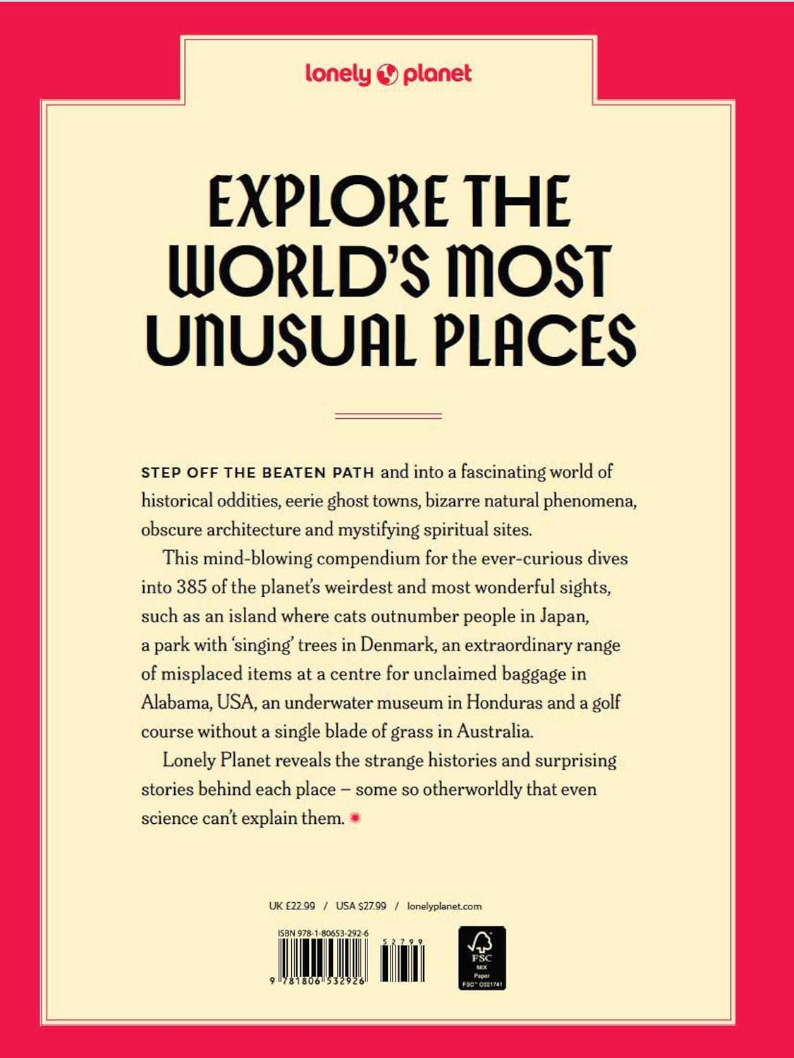 Secret Wonders of the World 9781806532926 Lonely Planet Reisgidsen Wereld als geheel Secret Wonders of the World 9781806532926 Lonely Planet Reisgidsen Wereld als geheel