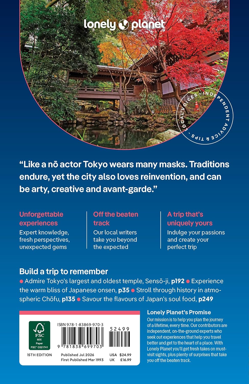 Tokyo | Lonely Planet City Guide 9781838699703 Lonely Planet Cityguides Reisgidsen Tokyo Tokyo | Lonely Planet City Guide 9781838699703 Lonely Planet Cityguides Reisgidsen Tokyo