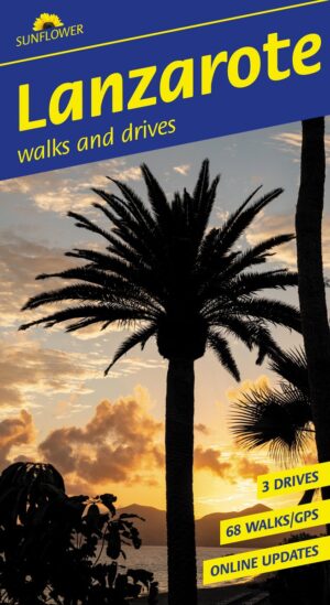 Sunflower Lanzarote | wandelgids 9781856915830 Noel Rochford Sunflower Landscapes  Wandelgidsen Lanzarote