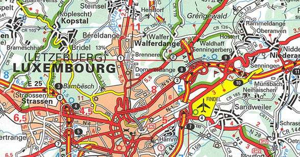717 Luxemburg, Groothertogdom 1:150.000, 2026 9782067270428 Michelin Michelinkaarten Jaaredities Landkaarten en wegenkaarten Luxemburg 717 Luxemburg, Groothertogdom 1:150.000, 2026 9782067270428 Michelin Michelinkaarten Jaaredities Landkaarten en wegenkaarten Luxemburg