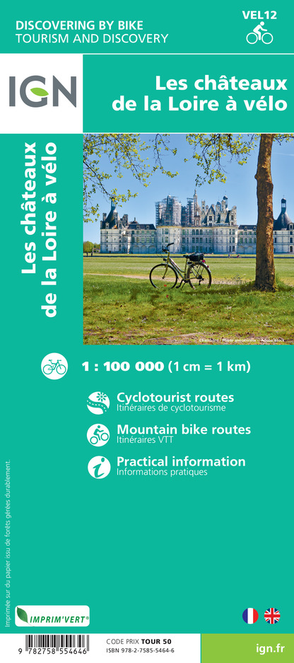 Fietskaart Châteaux de la Loire à vélo 9782758554646 IGN IGN Fietskaarten Fietskaarten Lyon en omgeving Fietskaart Châteaux de la Loire à vélo 9782758554646 IGN IGN Fietskaarten Fietskaarten Lyon en omgeving
