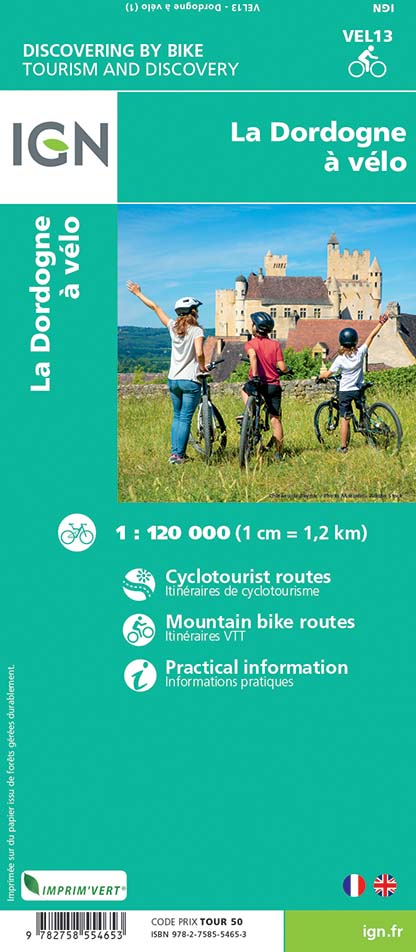 Fietskaart Dordogne à vélo 9782758554653 IGN IGN Fietskaarten Fietskaarten Dordogne Fietskaart Dordogne à vélo 9782758554653 IGN IGN Fietskaarten Fietskaarten Dordogne