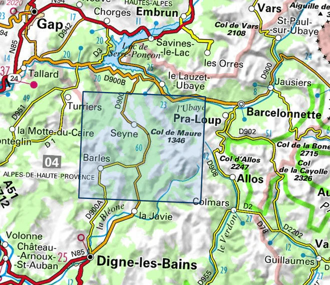 wandelkaart 3439ET Seyne, Col de Maure 1:25.000 9782758557616 IGN IGN 25 Franse Alpen/ zuidhelft Wandelkaarten Haute-Provence, Verdon, Var wandelkaart 3439ET Seyne, Col de Maure 1:25.000 9782758557616 IGN IGN 25 Franse Alpen/ zuidhelft Wandelkaarten Haute-Provence, Verdon, Var