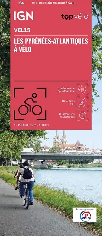Fietskaart Pyrénées-Atlantiques à vélo 9782758557920 IGN IGN Fietskaarten Fietskaarten Zuidwest-Frankrijk Fietskaart Pyrénées-Atlantiques à vélo 9782758557920 IGN IGN Fietskaarten Fietskaarten Zuidwest-Frankrijk