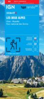 3336ETR  Les Deux Alpes,  PNR des Écrins | wandelkaart 1:25.000 9782758559276  IGN IGN 25 version résistante  Wandelkaarten Écrins, Queyras, Hautes Alpes