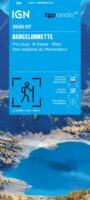 wandelkaart 3540OT Barcelonnette 1:25.000 9782758559467  IGN IGN 25 Franse Alpen/ zuidhelft  Wandelkaarten Mercantour, Alpes-Maritimes