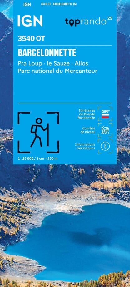 wandelkaart 3540OT Barcelonnette 1:25.000 9782758559467 IGN IGN 25 Franse Alpen/ zuidhelft Wandelkaarten Mercantour, Alpes-Maritimes wandelkaart 3540OT Barcelonnette 1:25.000 9782758559467 IGN IGN 25 Franse Alpen/ zuidhelft Wandelkaarten Mercantour, Alpes-Maritimes