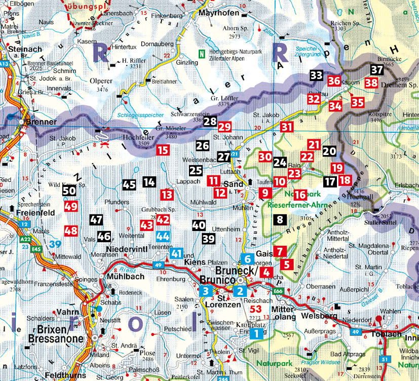 wandelgids Tauferer Tal und Ahrntal Rother Wanderführer 9783763347230 Bergverlag Rother RWG Wandelgidsen Zuid-Tirol, Dolomieten wandelgids Tauferer Tal und Ahrntal Rother Wanderführer 9783763347230 Bergverlag Rother RWG Wandelgidsen Zuid-Tirol, Dolomieten