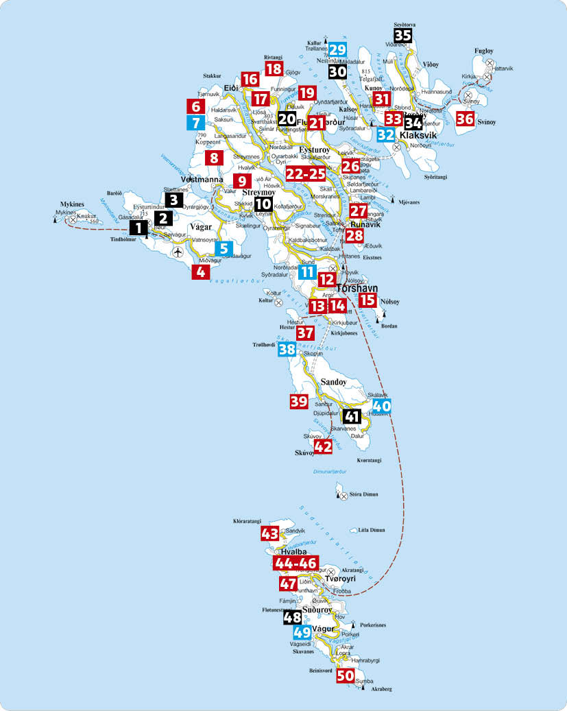wandelgids Faroe Island Rother Wanderführer 9783763348497 Bergverlag Rother RWG Wandelgidsen Faeröer (Foroyar) wandelgids Faroe Island Rother Wanderführer 9783763348497 Bergverlag Rother RWG Wandelgidsen Faeröer (Foroyar)