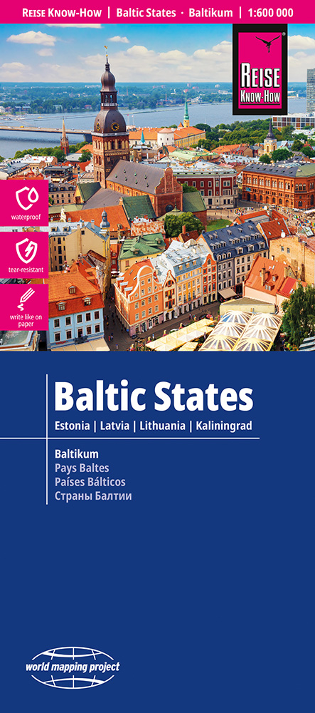 Baltische Staten (Baltikum) landkaart, wegenkaart 1:600.000 9783831775293 Reise Know-How Verlag WMP, World Mapping Project Landkaarten en wegenkaarten Baltische Staten en Kaliningrad Baltische Staten (Baltikum) landkaart, wegenkaart 1:600.000 9783831775293 Reise Know-How Verlag WMP, World Mapping Project Landkaarten en wegenkaarten Baltische Staten en Kaliningrad