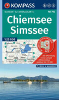 Kompass wandelkaart KP-792 Chiemsee / Simssee 9783991545255  Kompass Wandelkaarten Kompass Oberbayern  Wandelkaarten Beierse Alpen