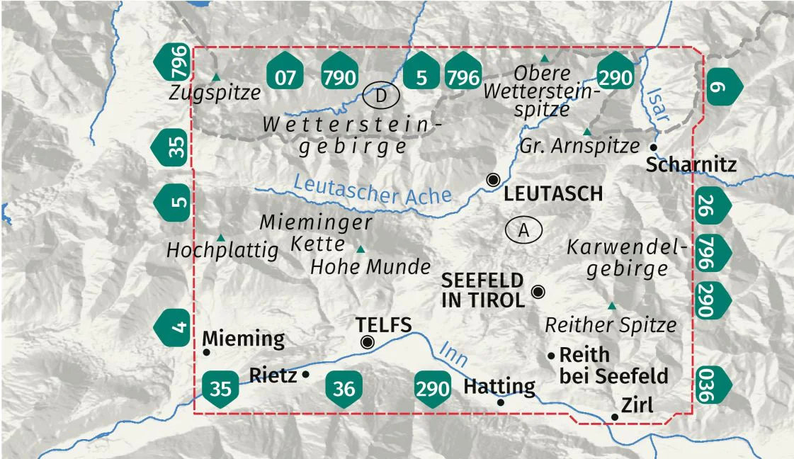 Kompass wandelkaart KP-026 Seefeld/Leutasch 9783991545439 Kompass Wandelkaarten Kompass Oostenrijk Wandelkaarten Tirol Kompass wandelkaart KP-026 Seefeld/Leutasch 9783991545439 Kompass Wandelkaarten Kompass Oostenrijk Wandelkaarten Tirol