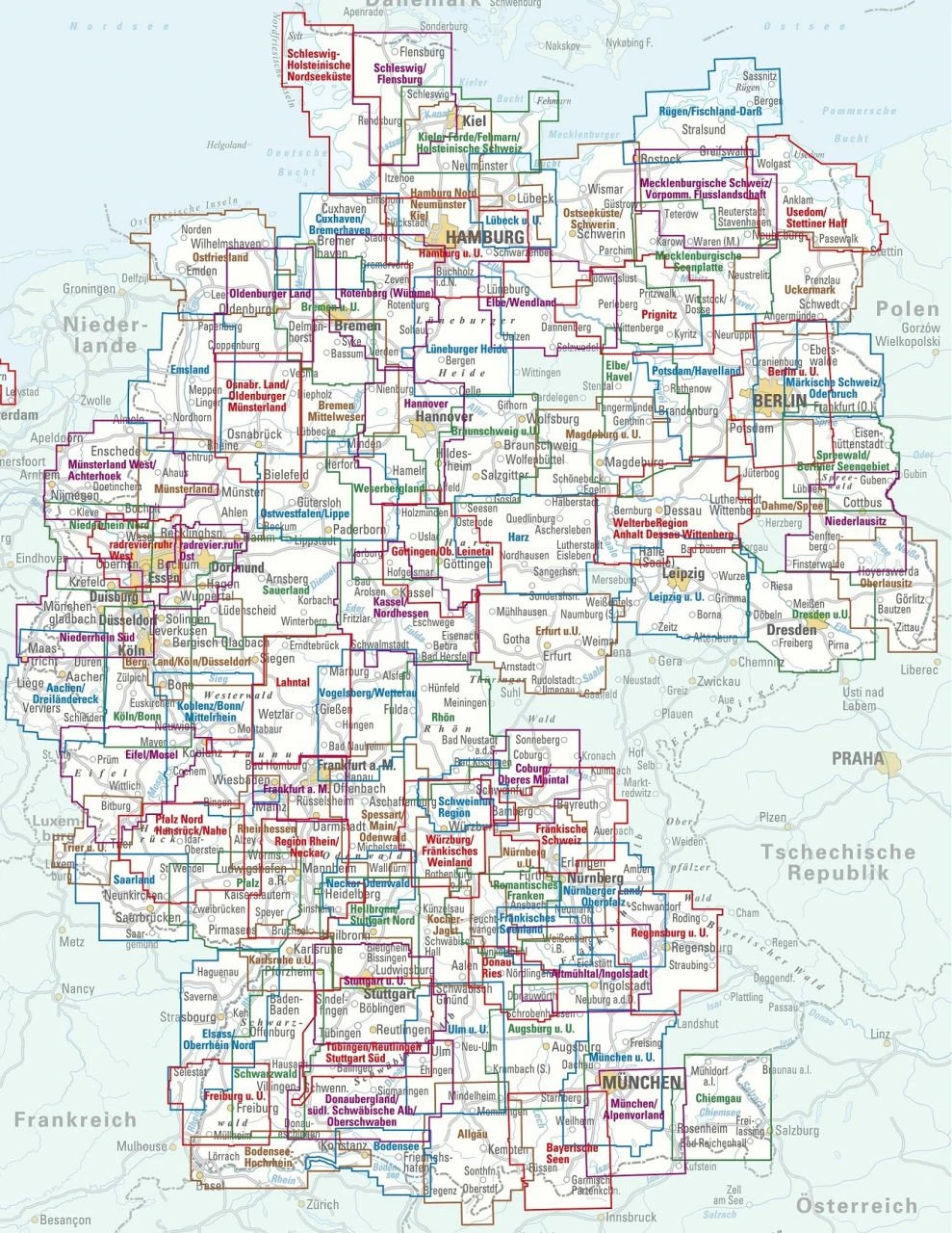 Emsland, Grafschaft Bentheim fietskaart 1:75.000 9783991545934 ADFC / BVA ADFC Regionalkarte Fietskaarten Münsterland Emsland, Grafschaft Bentheim fietskaart 1:75.000 9783991545934 ADFC / BVA ADFC Regionalkarte Fietskaarten Münsterland