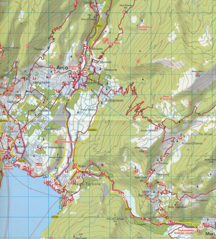Gardasee | Gardameer fietskaart 1:50.000 9783991545965 ADFC / BVA ADFC Regionalkarte Fietskaarten Gardameer, Zuid-Tirol, Dolomieten Gardasee | Gardameer fietskaart 1:50.000 9783991545965 ADFC / BVA ADFC Regionalkarte Fietskaarten Gardameer, Zuid-Tirol, Dolomieten