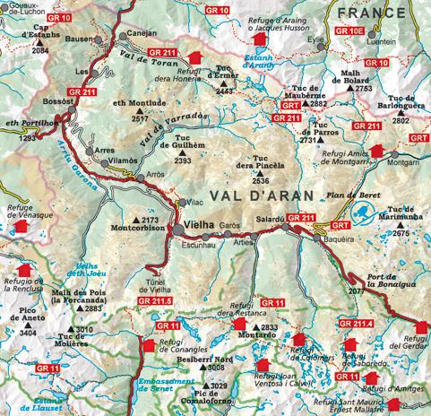 wandelkaart Val d'Aran 1:40.000 9788470111891 Editorial Alpina Wandelkaarten Spaanse Pyreneeën wandelkaart Val d'Aran 1:40.000 9788470111891 Editorial Alpina Wandelkaarten Spaanse Pyreneeën