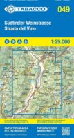 TAB-049 Südtiroler Weinstrasse | Tabacco wandelkaart 9788883152085  Tabacco Tabacco 1:25.000  Wandelkaarten, Wijnreisgidsen Zuid-Tirol, Dolomieten