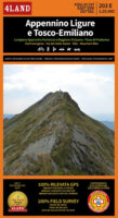 IM-203 Appennino Ligure e Tosco-Emiliano | wandelkaart 1:25.000 9788889823941  Idea Montagna 4LAND  Wandelkaarten Noord-Italië, Toscane, Florence
