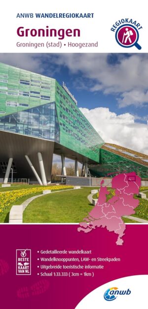 Groningen Hoogezand 9789018053536  ANWB Wandelregiokaarten 1:33.333  Geen categorie 